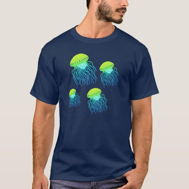 Camiseta Jellyfish Jellies Flutuantes (Frente)