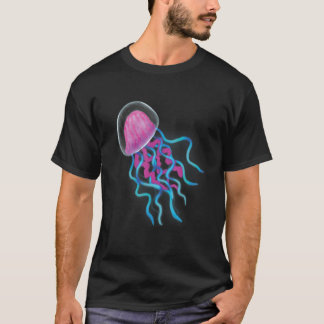 Camiseta Jellyfish Sea Creature Medusa Underwater Marine Fi