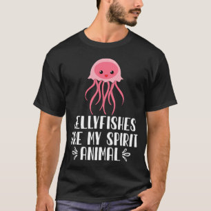 Camiseta Jellyfishes São O Meu Animal Espirituoso