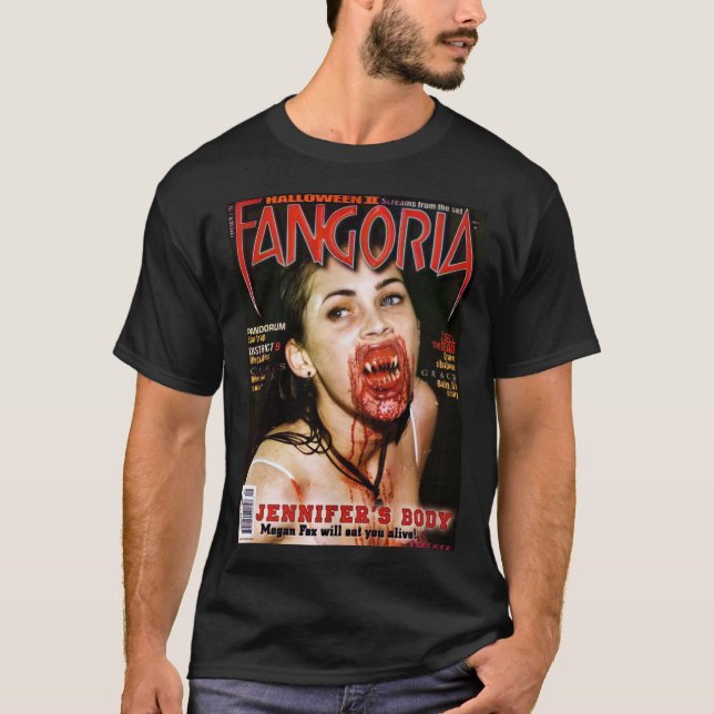 Camiseta Jennifer&X27;S Body Megan Fox Magazine Cobrir Esse (Frente)