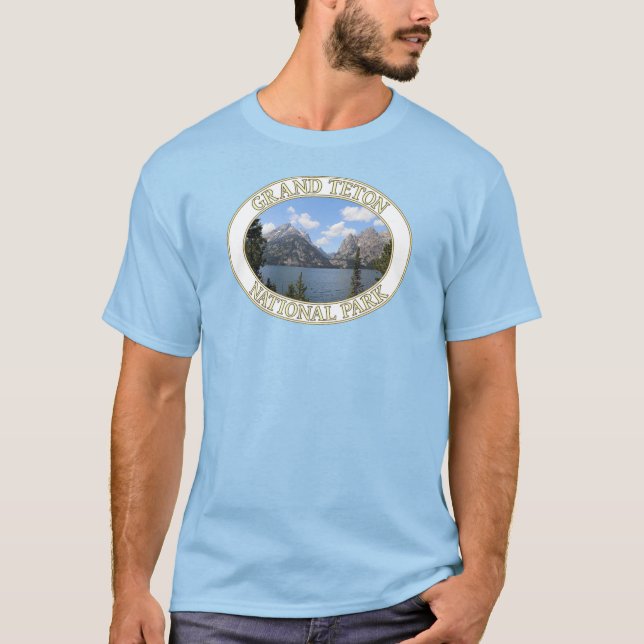 Camiseta Jenny Lake em Grand Teton National Park em Wyoming (Frente)