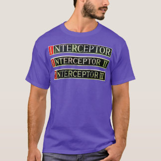 Camiseta Jensen Interceptor 1960s1970s crachás clássicos