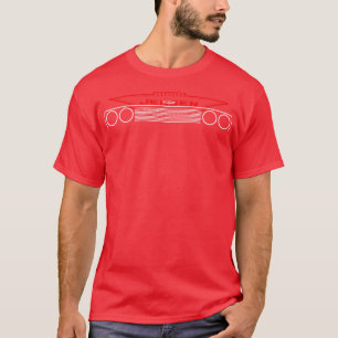 Camiseta Jensen Interceptor Classic outline grille e embl