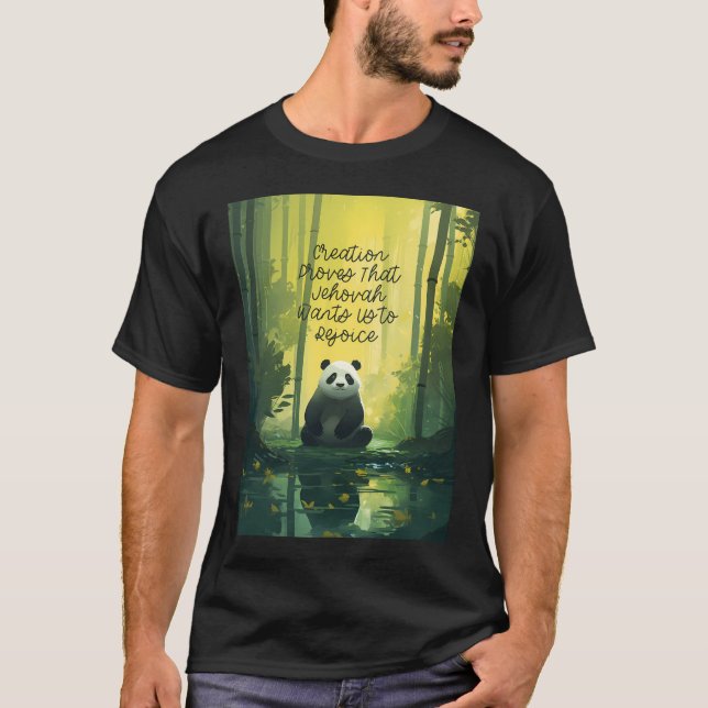 Camiseta Jeová Quer Que Nos Regozijemos (Frente)