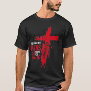 Camiseta Jeremiah 2911 Bíblia Religiosa Cristã Verse Cros