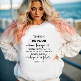 Camiseta Jeremiah 29:11, Porque Eu Sei Os Planos, Christian