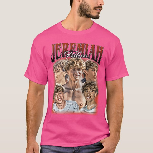 Camiseta Jeremiah Fisher Bootleg Vintage Tshirt (Frente)