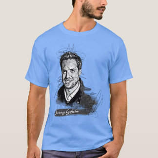 Camiseta Jeremy Gutsche Abstrato Sketch Art