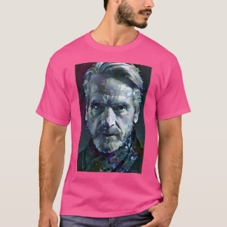 Camiseta Jeremy Irons Portrait