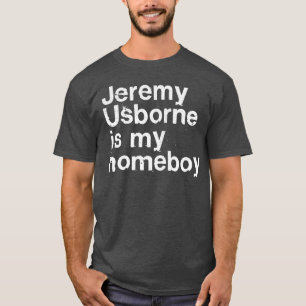 Camiseta Jeremy Usborne É O Meu Presente De Ventilador Do P