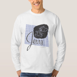 Camiseta Jerry Black e Blue Script
