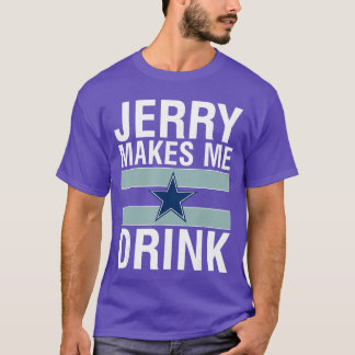 Camiseta Jerry Engraçado Me Faz Beber Humor Futebol Mal-Hum