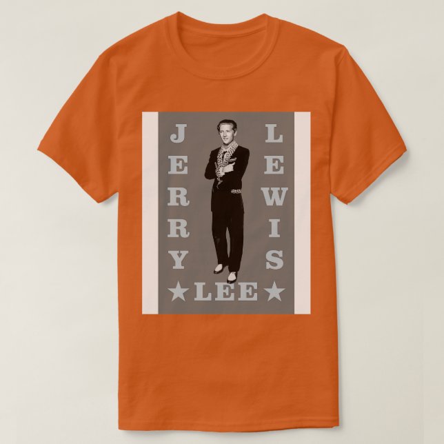 Camiseta Jerry Lee Lewis (Frente do Design)