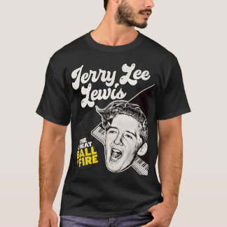 Camiseta Jerry Lee Lewis A Excelente Ball of Fire