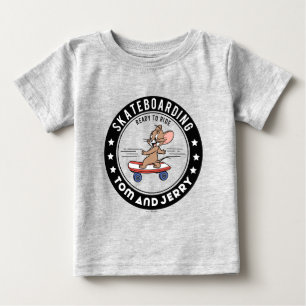 Camiseta Jerry Skateboard - Pronto Para Ir