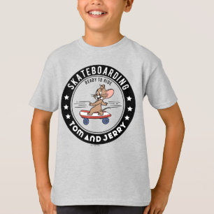 Camiseta Jerry Skateboard - Pronto Para Ir