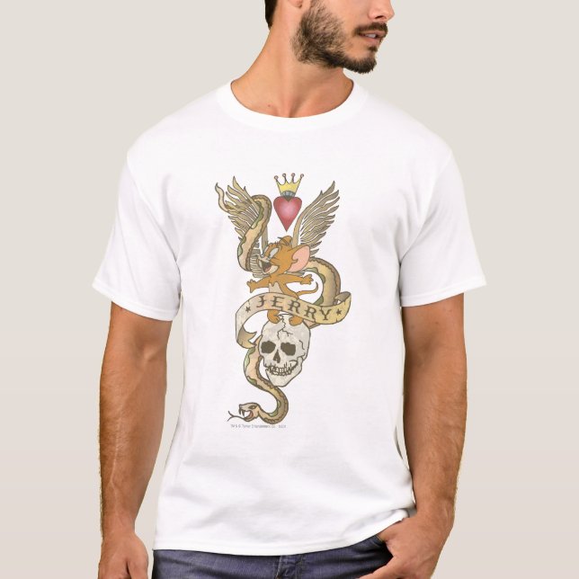 Camiseta Jerry Twisted Tattoo 2 (Frente)