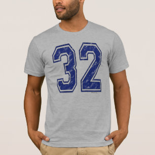 Camiseta Jérsei de 32 costumes