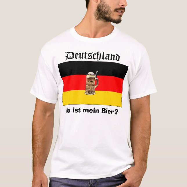 Camiseta Jérsei de Alemanha "Nothin grande" da equipe (Frente)