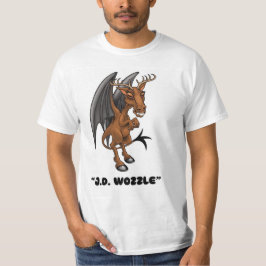 Camiseta Jérsei Diabo. Wozzle" Cryptid T Shirt