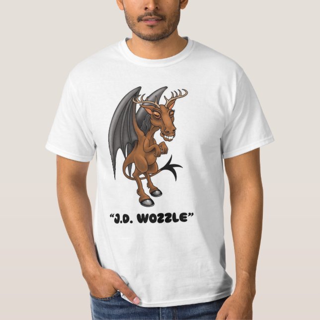 Camiseta Jérsei Diabo. Wozzle" Cryptid T Shirt (Frente)