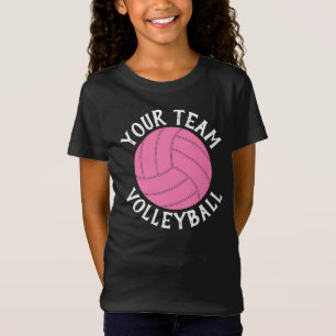 Camiseta Jérsei feito sob encomenda das meninas do nome da