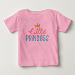 Camiseta Jersey Baby Fine Princesinha