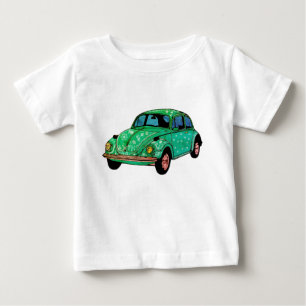 Camiseta Jersey Carro Verde Fino, Camisa Fofa