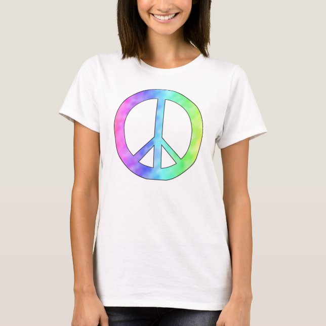 Camiseta Jersey de paz personalizável (Frente)