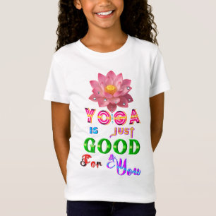 Camiseta Jersey de Yoga é Só Bom Para Você