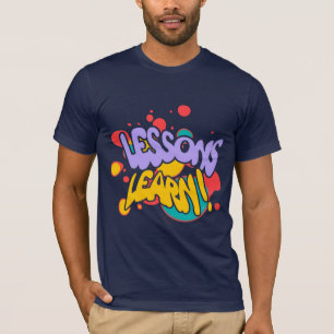 CAMISETA JERSEY MENINO APRENDE COM SALPICOS DE TIN