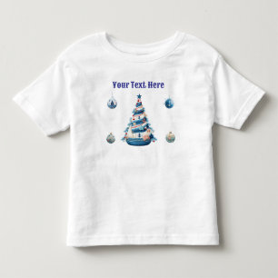 Camiseta "Jersey Natal Náutico para Crianças – Sailo de Fér