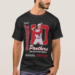 Camiseta Jersey Personalizado de Jogador de Beisebol com Fo