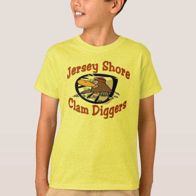 Camiseta Jersey Shore Clam Diggers (Frente)