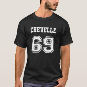 Camiseta Jersey Style Chevelle 69 1969 Old School Muscle Ca