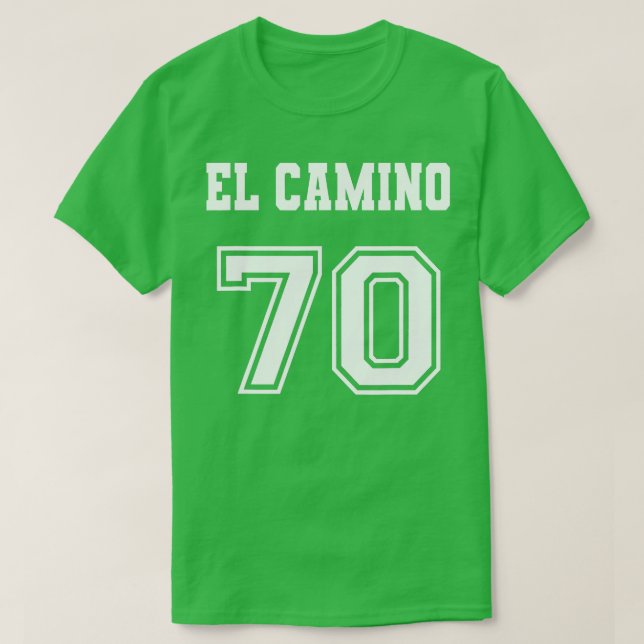 Camiseta Jersey Style El Camino 70 1970 Old School Muscle C (Frente do Design)