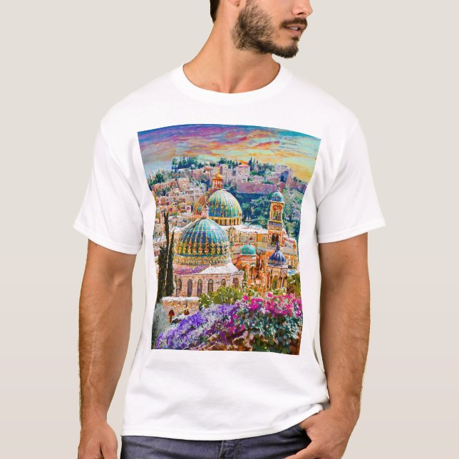 Camiseta Jerusalém, a cidade mais incrível do mundo (Frente)