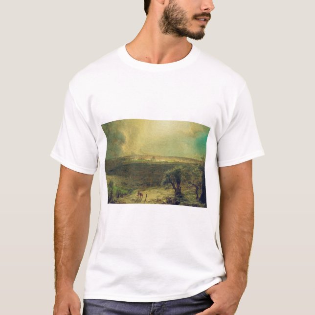 Camiseta Jerusalém do Monte das Oliveiras (Frente)