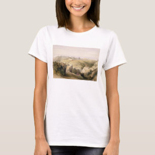Camiseta Jerusalem do Monte das Oliveiras, o 8 de abril de
