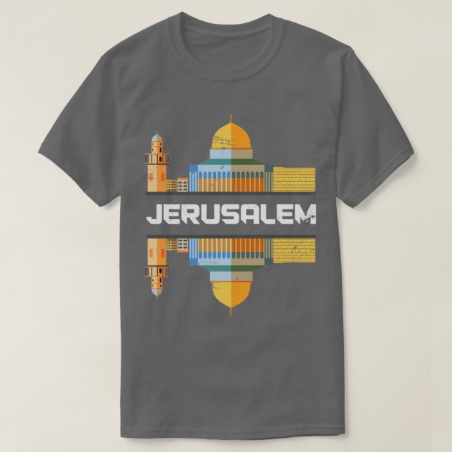 Camiseta Jerusalém Israel (Frente do Design)