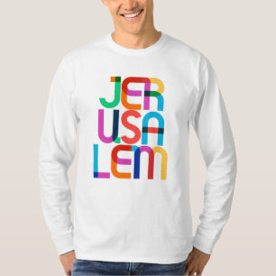 Camiseta Jerusalém Palestina - Cartas de Pop