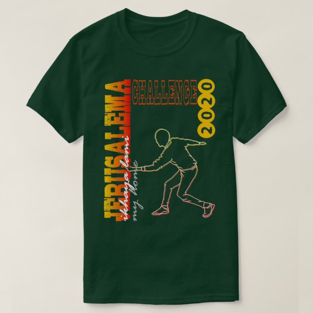 Camiseta Jerusalema Dance Challenge 2020 (Frente do Design)