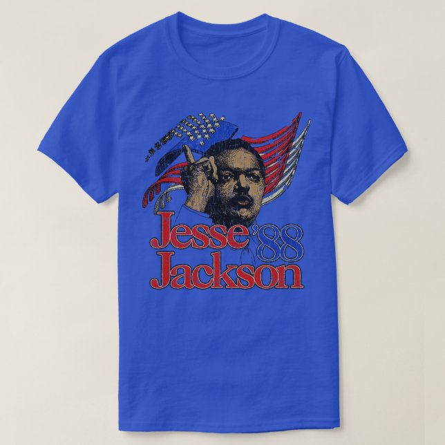 Camiseta Jesse Jackson para 1988 (Frente do Design)