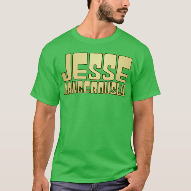 Camiseta Jesse Perigosamente Responda na forma de uma pergu (Frente)
