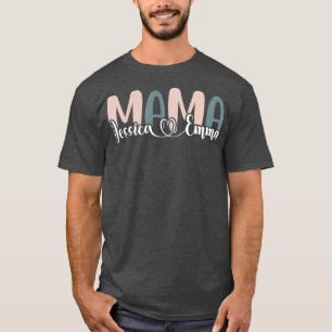Camiseta Jessica Emma Mothers Mãe Mimi Gigi Tia famil