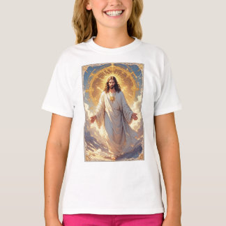 Camiseta Jessus Ascende Garota Cristã