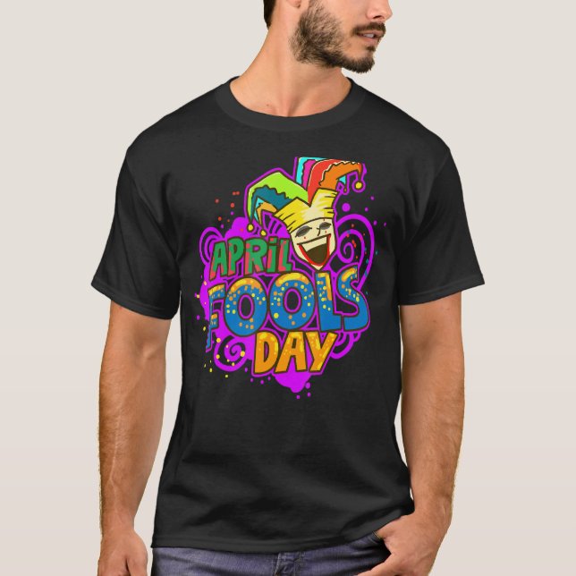 Camiseta Jester Happy April Fool's Day Brincadeira Prankst (Frente)