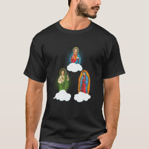 Camiseta Jesucristo San Judas Tadeo Y La Papai noel Virgen