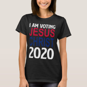 Camiseta Jesus 2020 - Sinal Eleitoral Cristo Patriótico dos