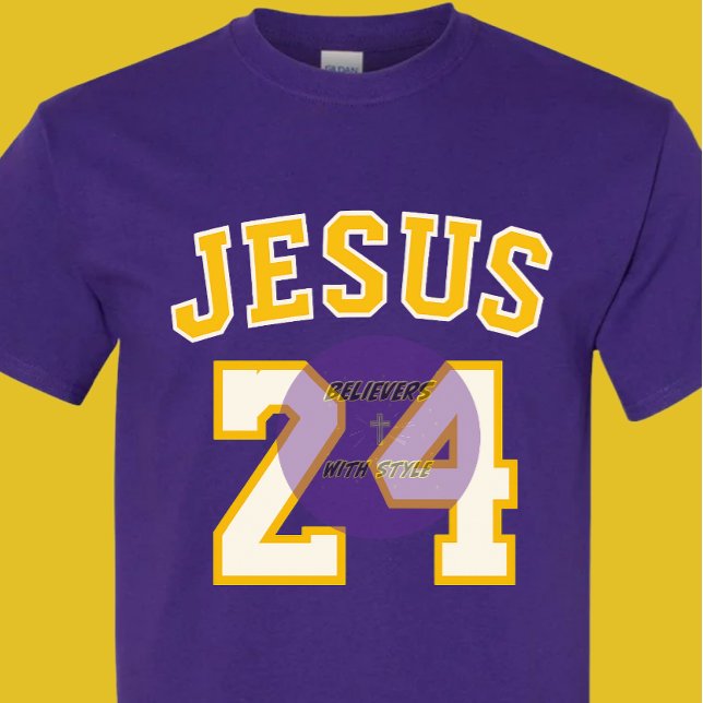 Camiseta JESUS - 24 - Cristão (Criador carregado)